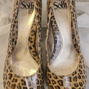 Leopard Print Women's Heels